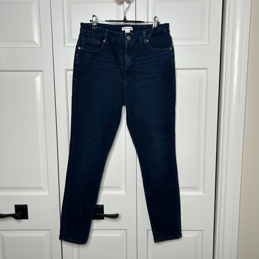 Good American Blue Skinny Jeans Classic Fit